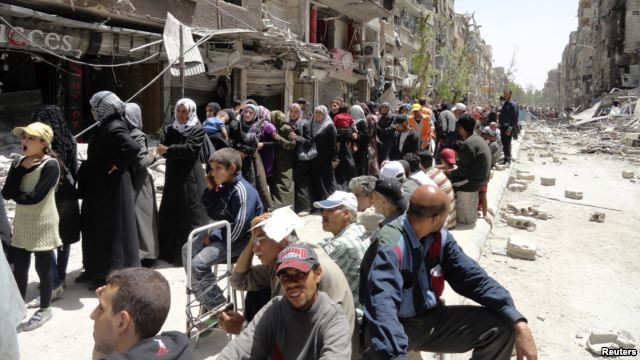 Trai ti nan Yarmouk o Syria: Dia nguc tran gian-Hinh-9